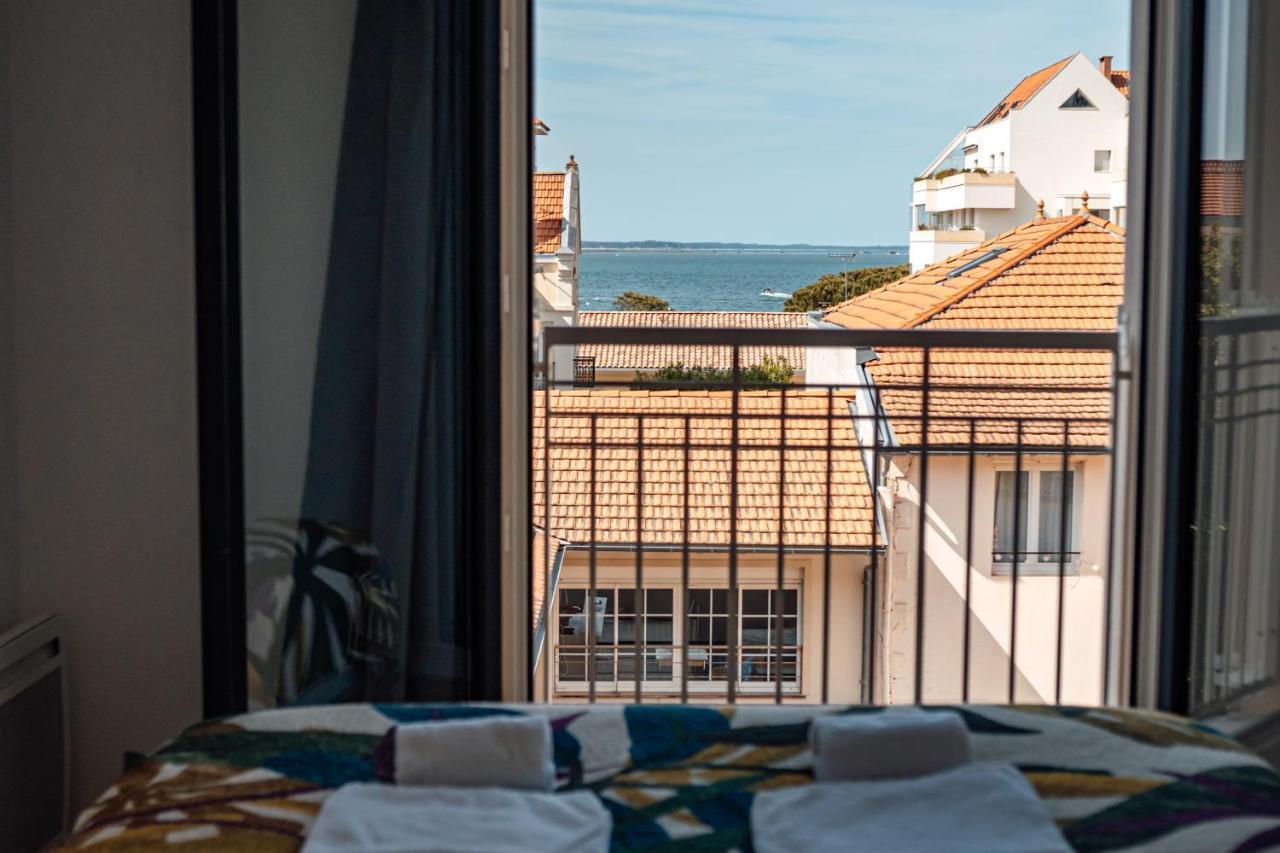 Down Center - Incroyable Vue Mer Proche Plage Arcachon Eksteriør billede